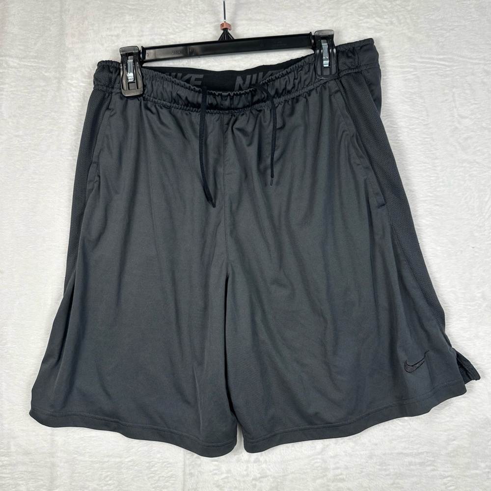 Nike Dri Fit Distance Running Shorts Lightweight Size XL Dark Gray RN 56323
